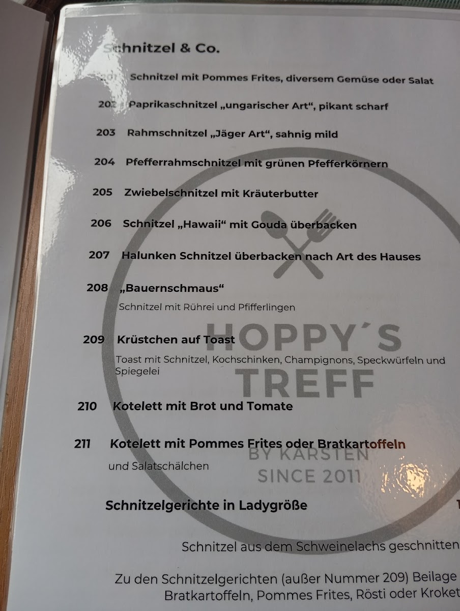 Menu Hoppy’S Treff-1