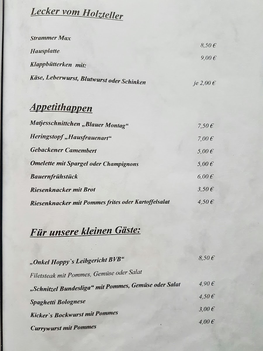 Menu Hoppy’S Treff-4