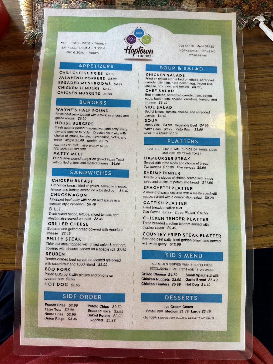 Menu Hoptown Foodies-5