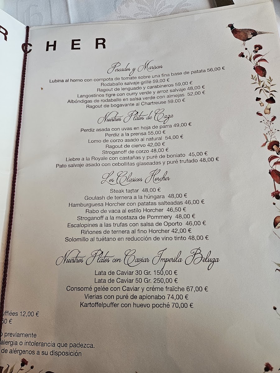 Menu Horcher-1