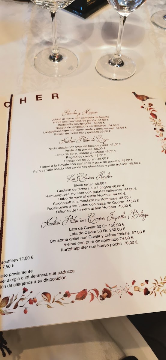 Menu Horcher-7