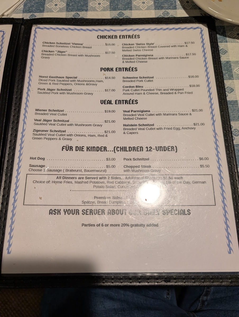 Menu Horst Gasthaus-5