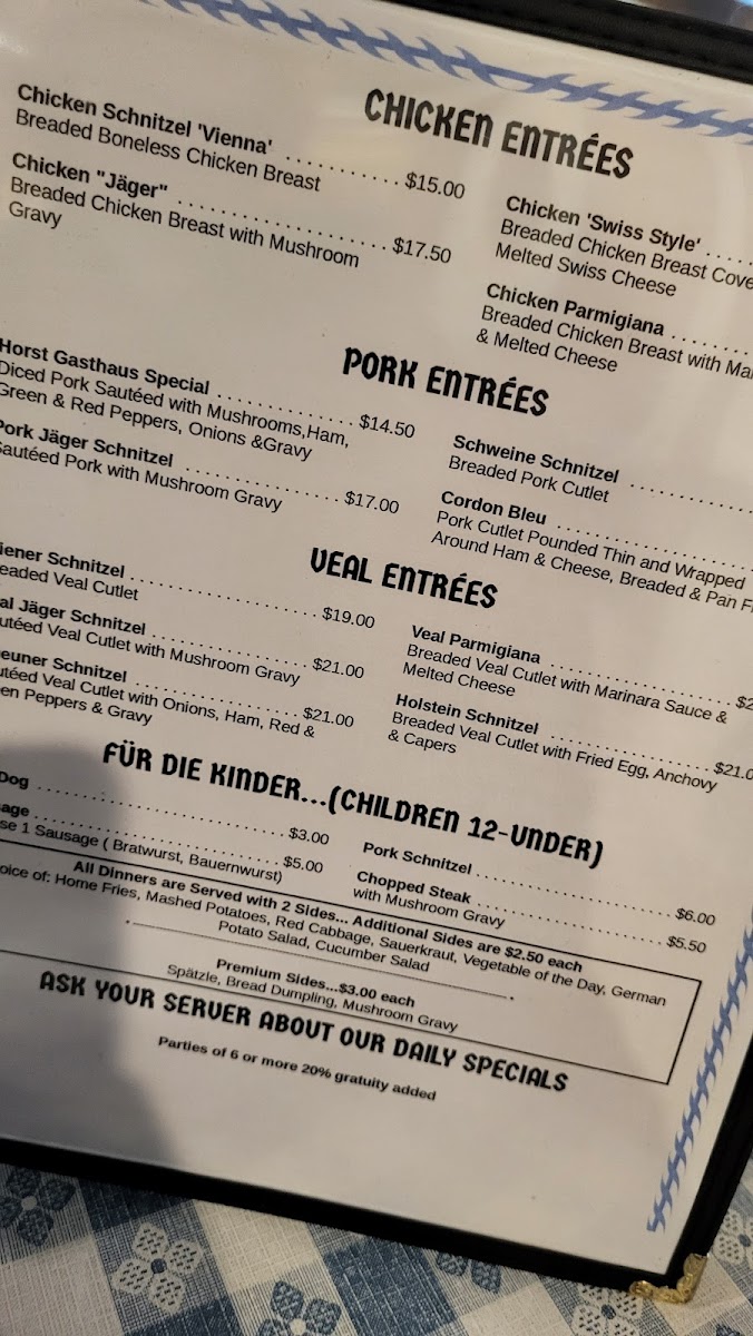 Menu Horst Gasthaus-7