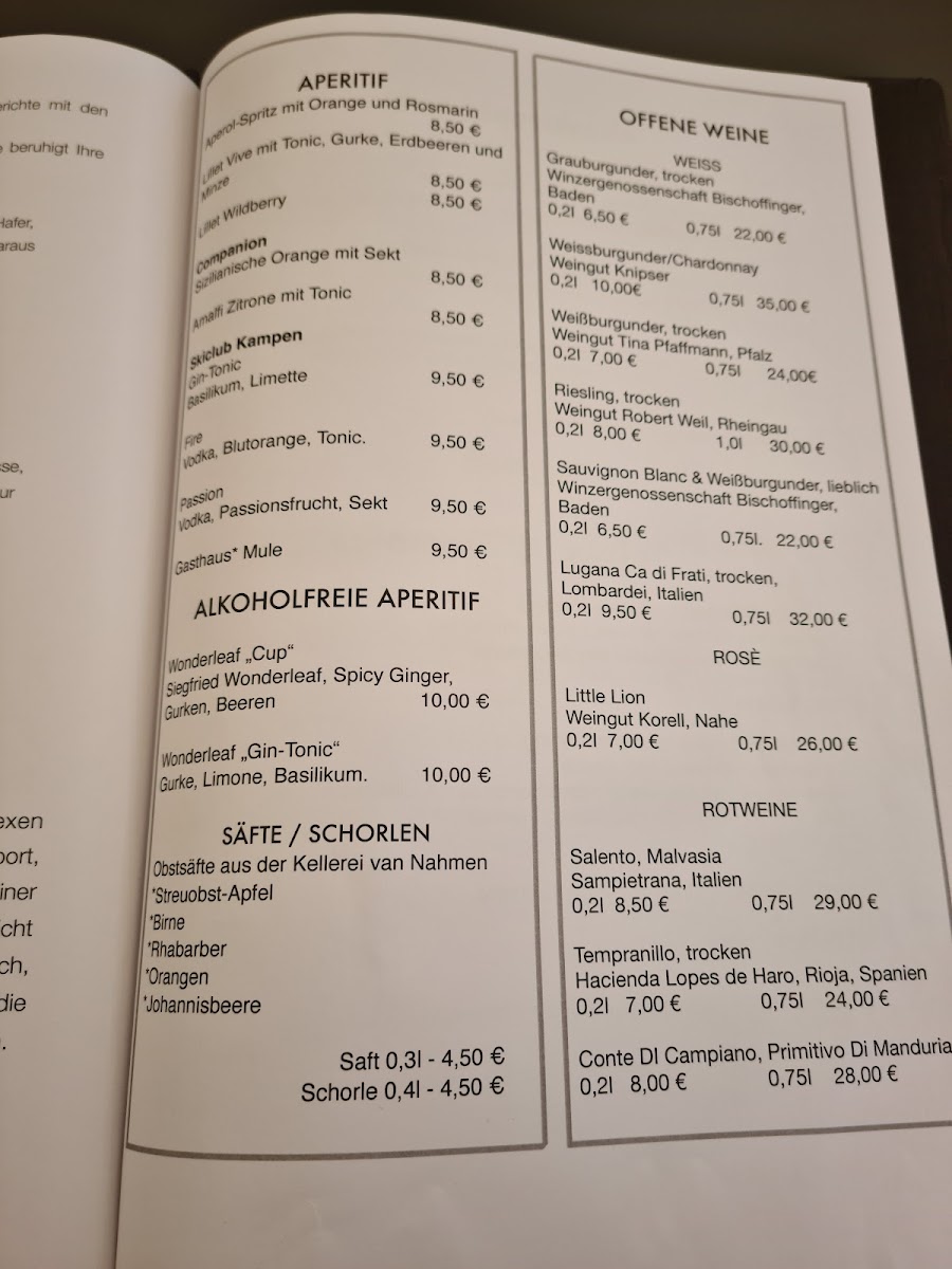 Menu Host Gmbh Gasthaus Stromberg-6
