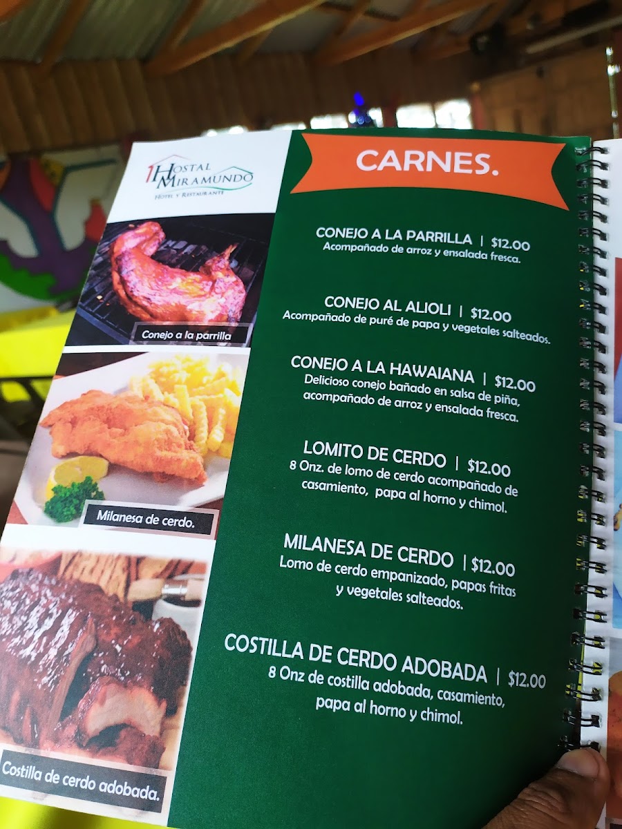 Menu Hostal Miramundo-10