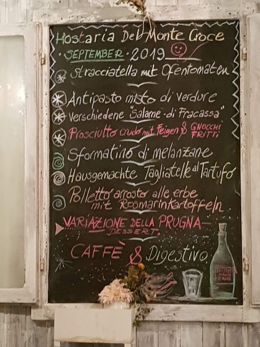 Menu Hostaria Del Monte Croce-1