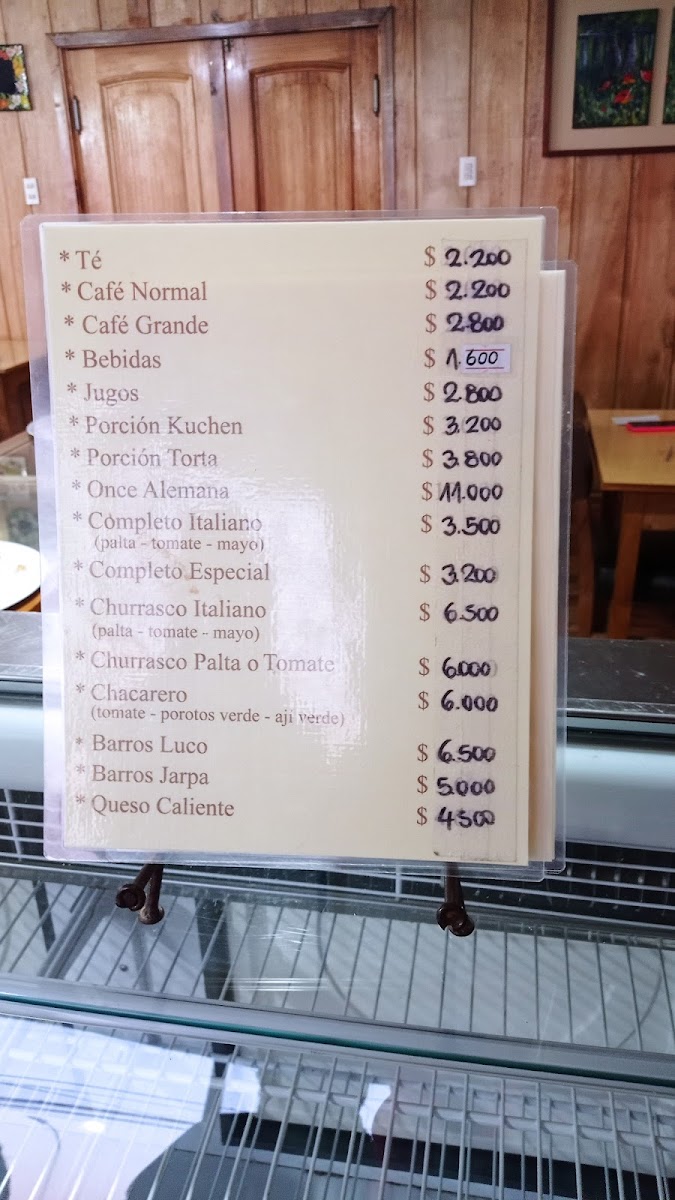 Menu Hostería Y Salón De Té Trayen-3