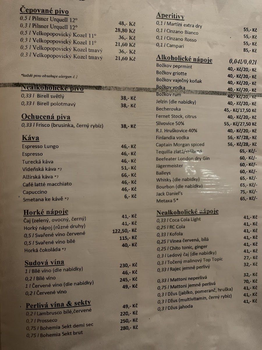 Menu Hostinec Za Vodou-5