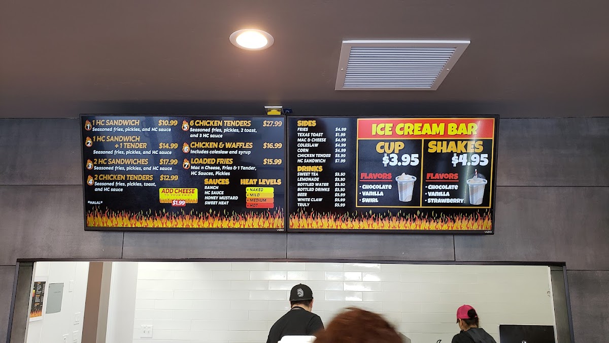 Menu Hot Chickz Chicken Sandwiches-10