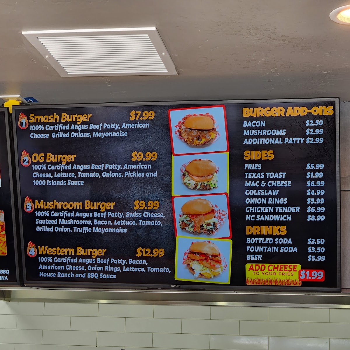 Menu Hot Chickz Chicken Sandwiches-5