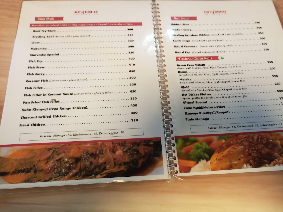 Menu Hot Dishes Restaurant (Bruce House)-2