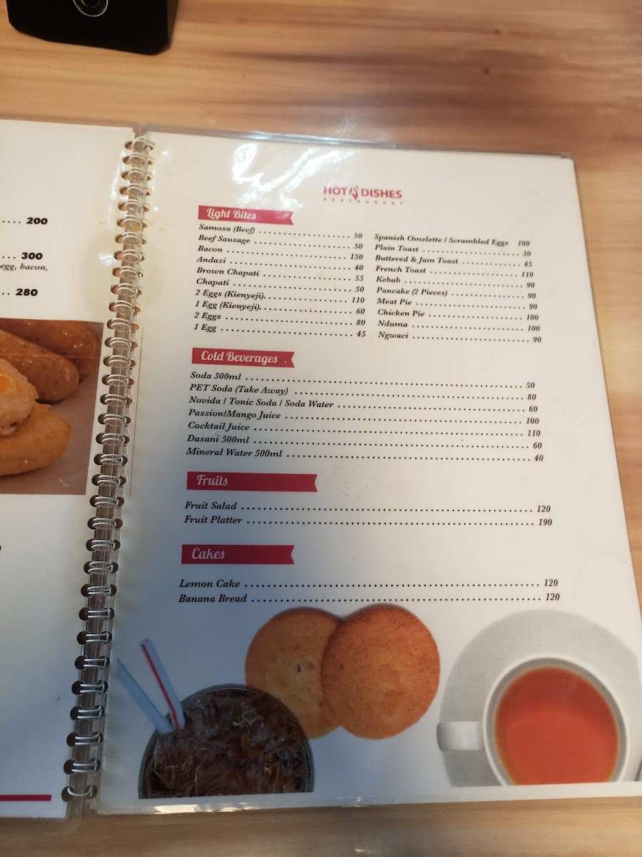 Menu Hot Dishes Restaurant (Bruce House)-3