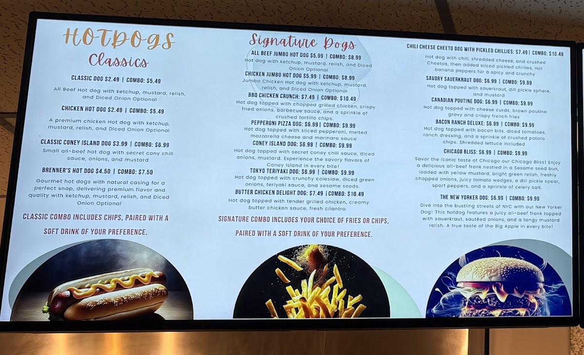 Menu Hot Dog Shack-5