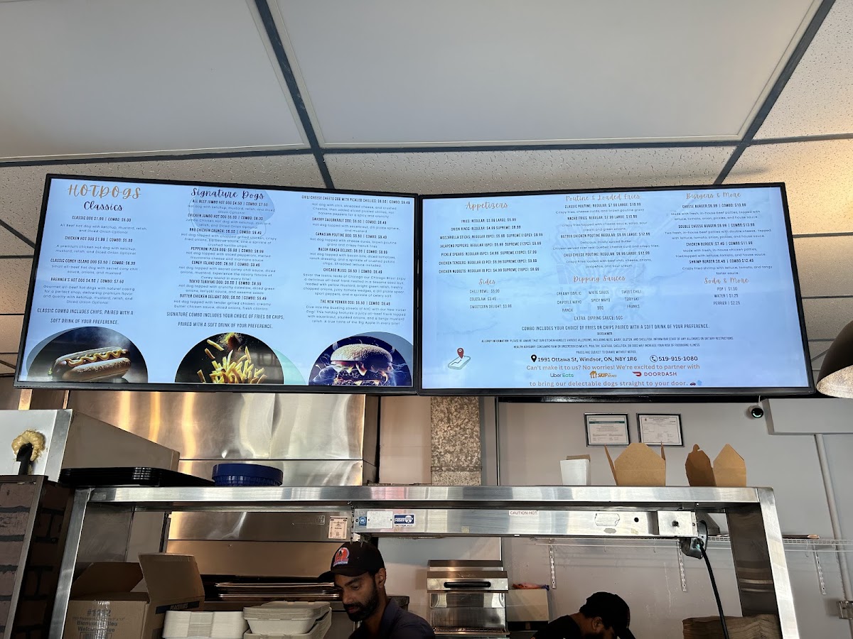 Menu Hot Dog Shack-7