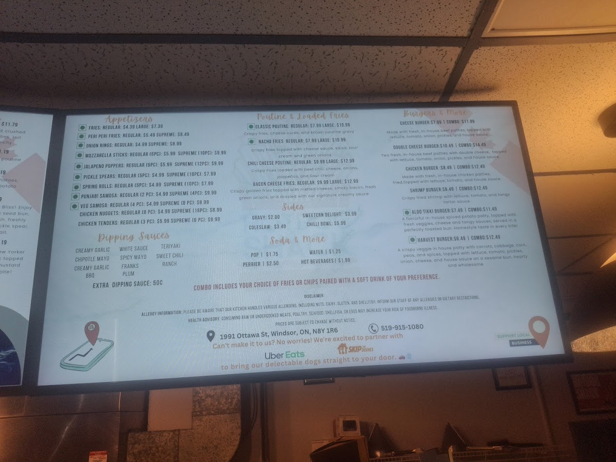 Menu Hot Dog Shack-8