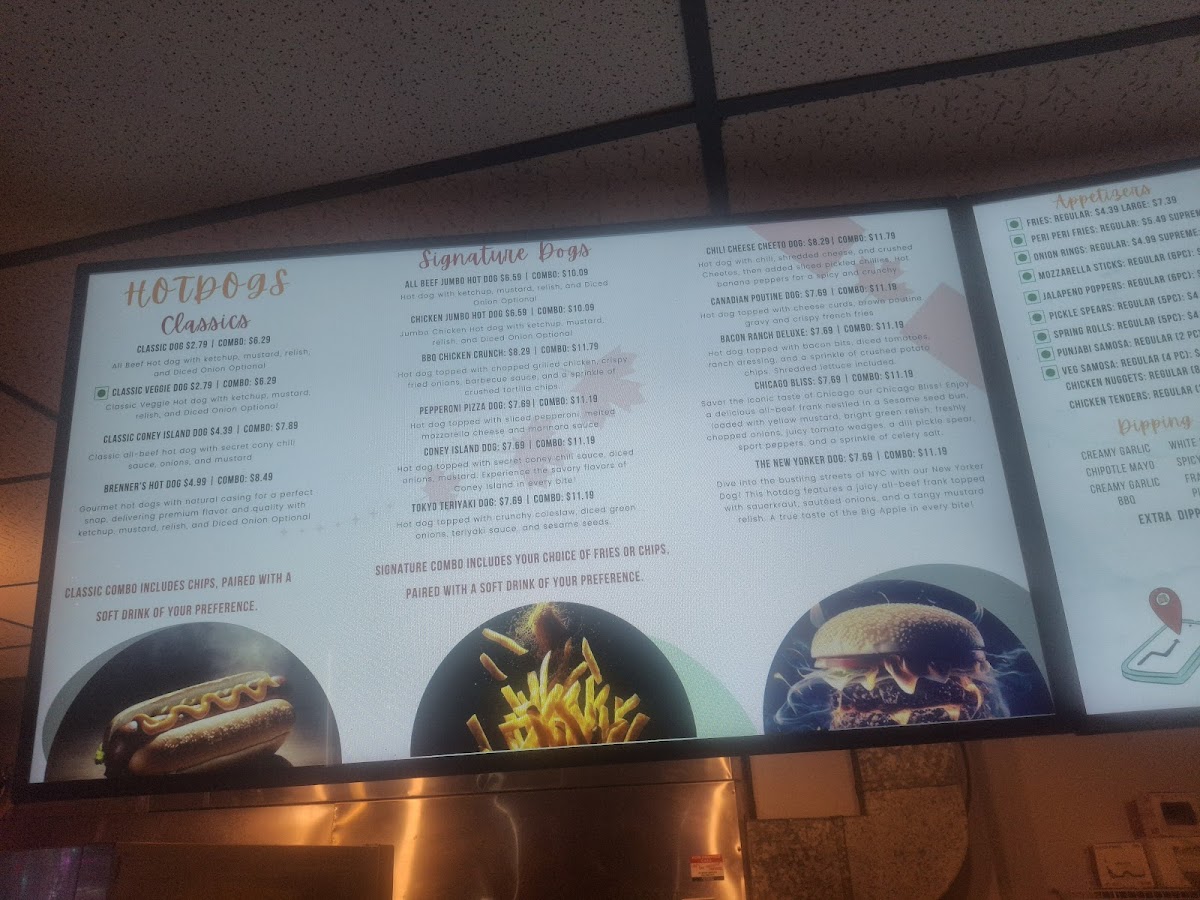 Menu Hot Dog Shack-9