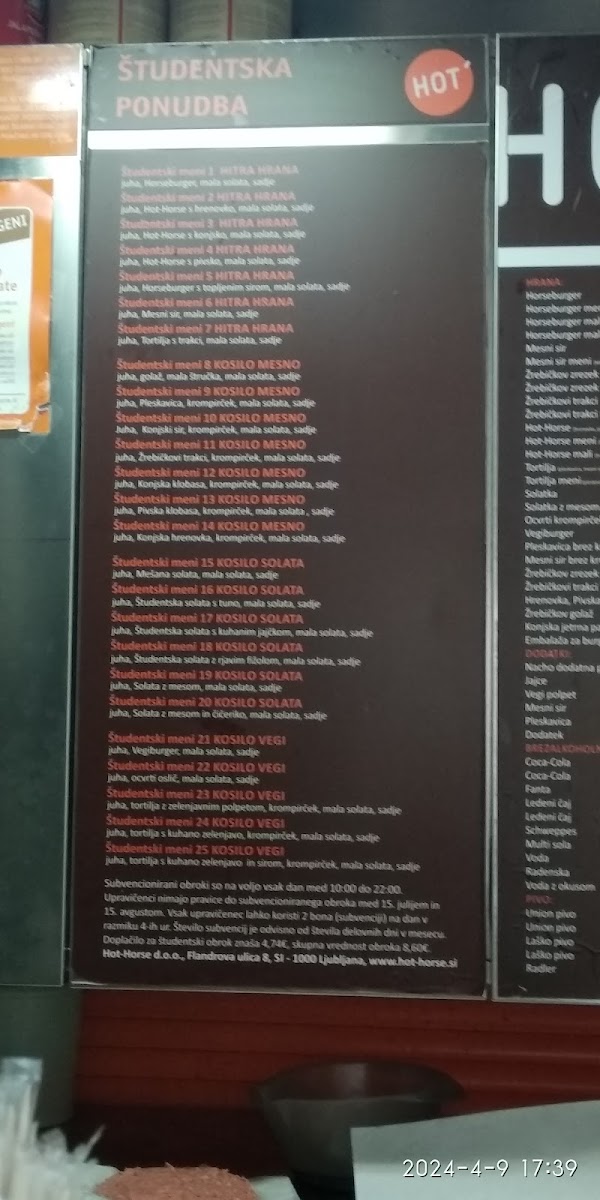 Menu Hot Horse Tivoli-4