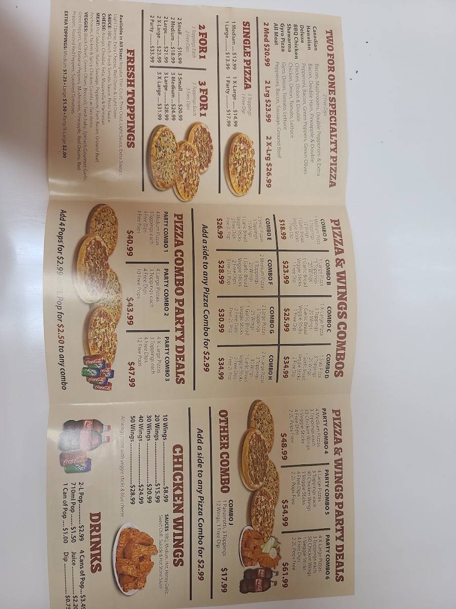Menu Hot Stone Pizza And Shawarma-10