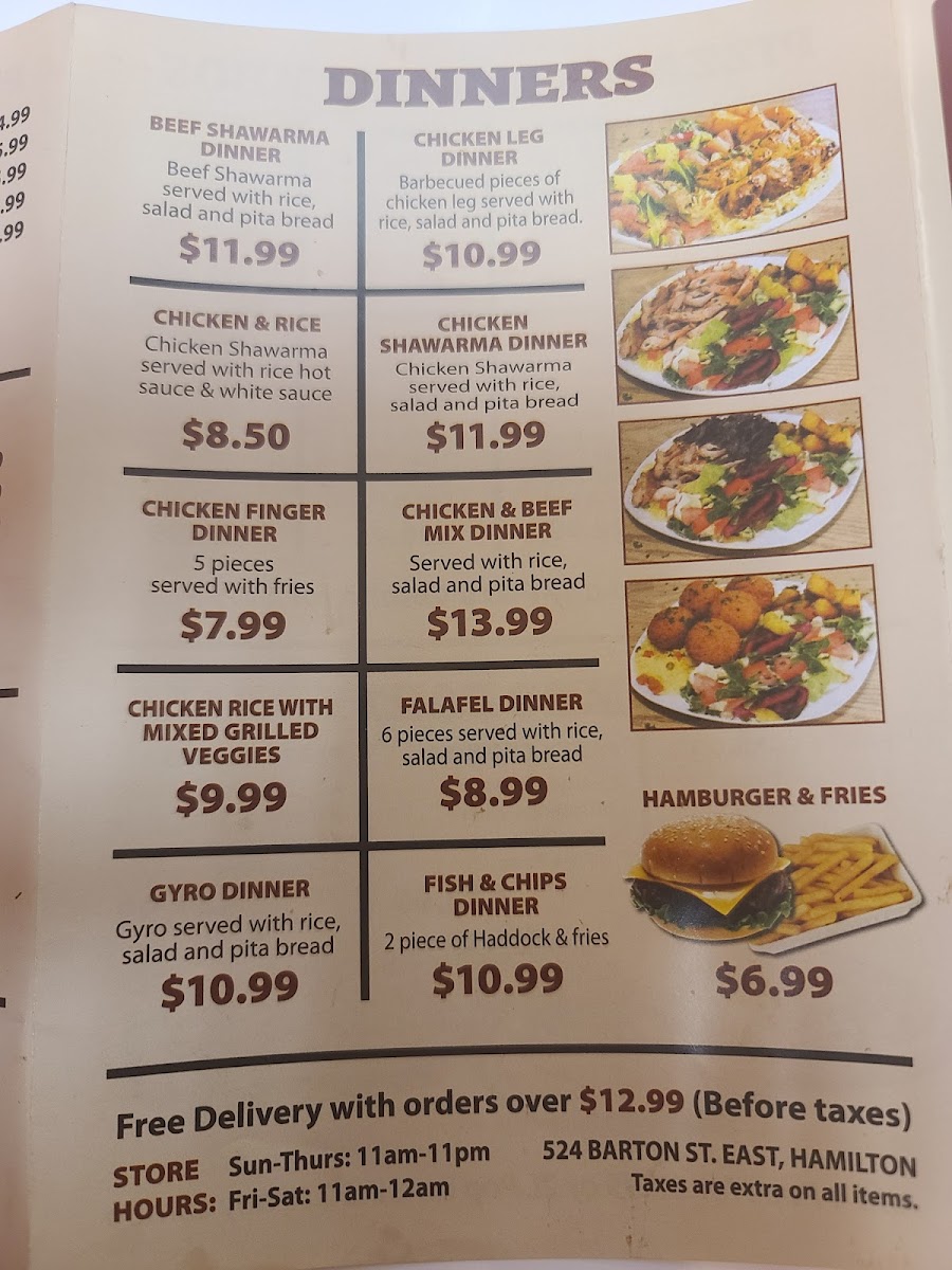Menu Hot Stone Pizza And Shawarma-3