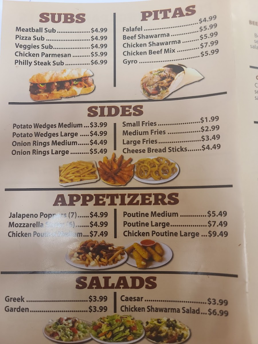 Menu Hot Stone Pizza And Shawarma-7