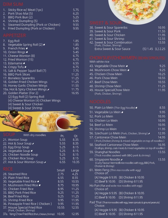 Menu Hot Wok Chinese Restaurant-1