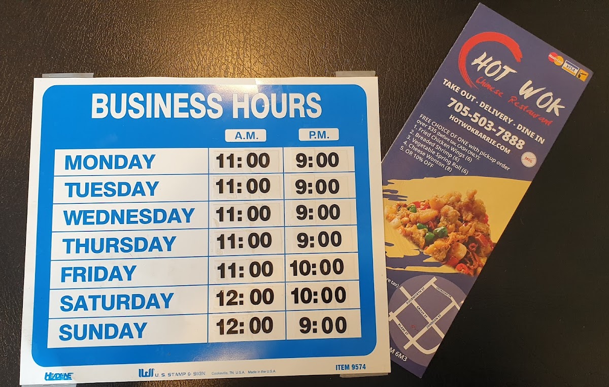 Menu Hot Wok Chinese Restaurant-2