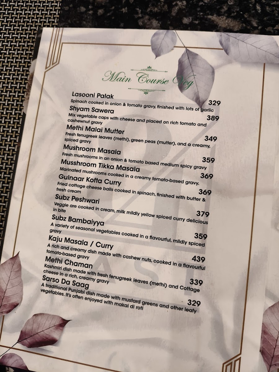 Menu Hotel 84 East-5