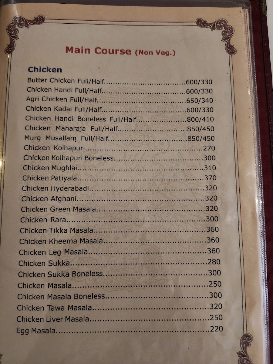 Menu Hotel Amba Palace-2