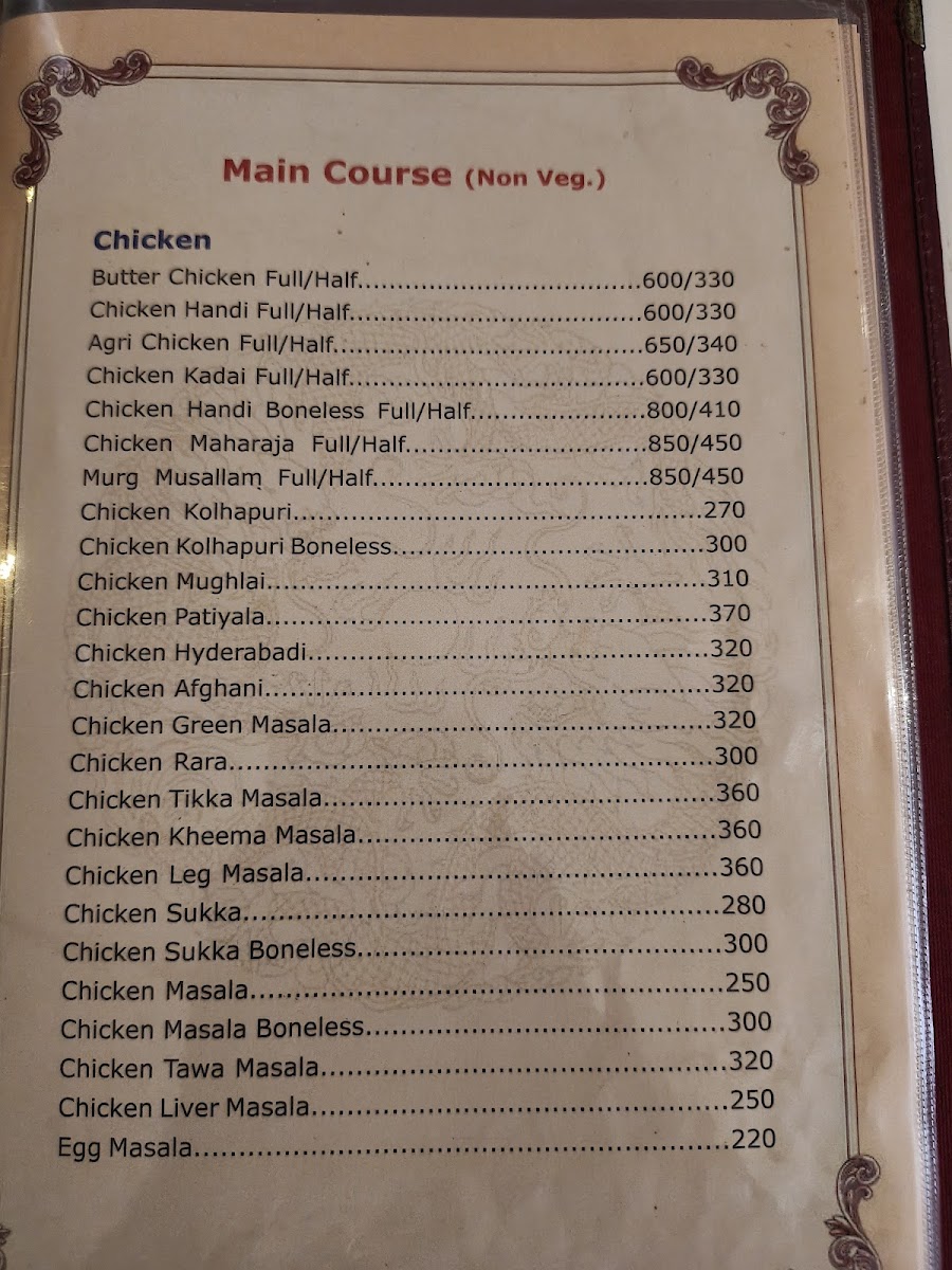 Menu Hotel Amba Palace-3