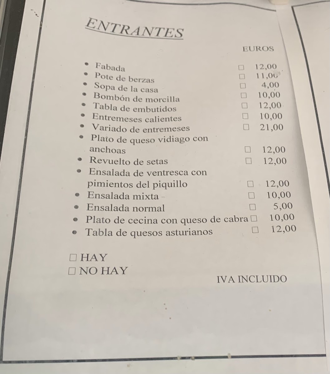 Menu Hotel Casa Manolo-1