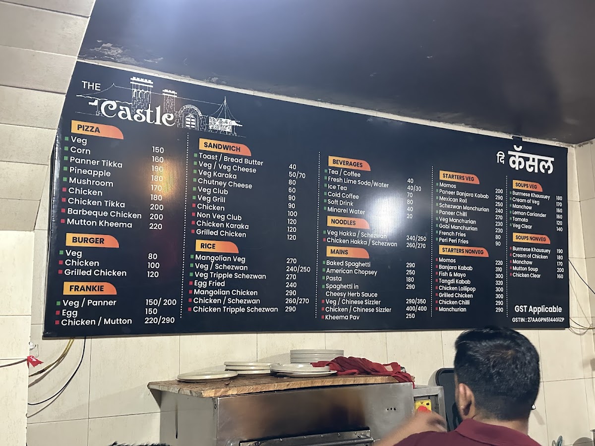 Menu Hotel Castle-1