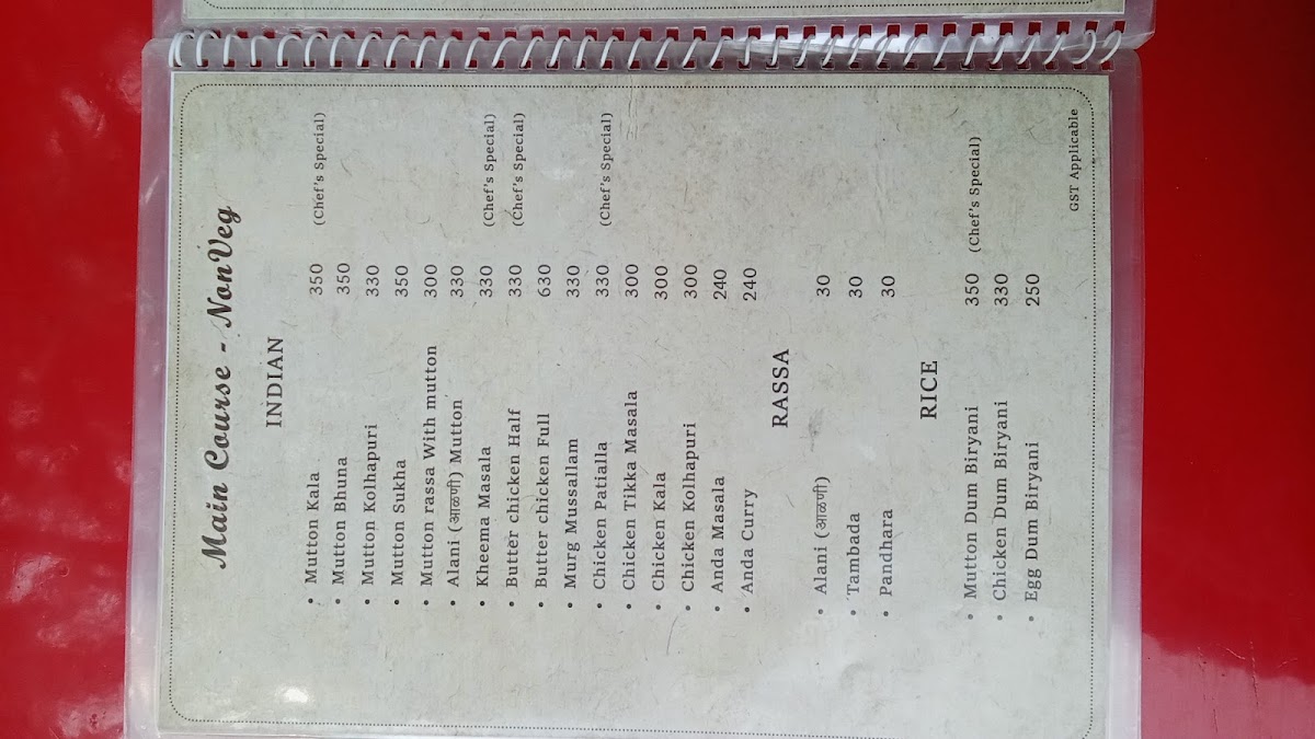 Menu Hotel Castle-10