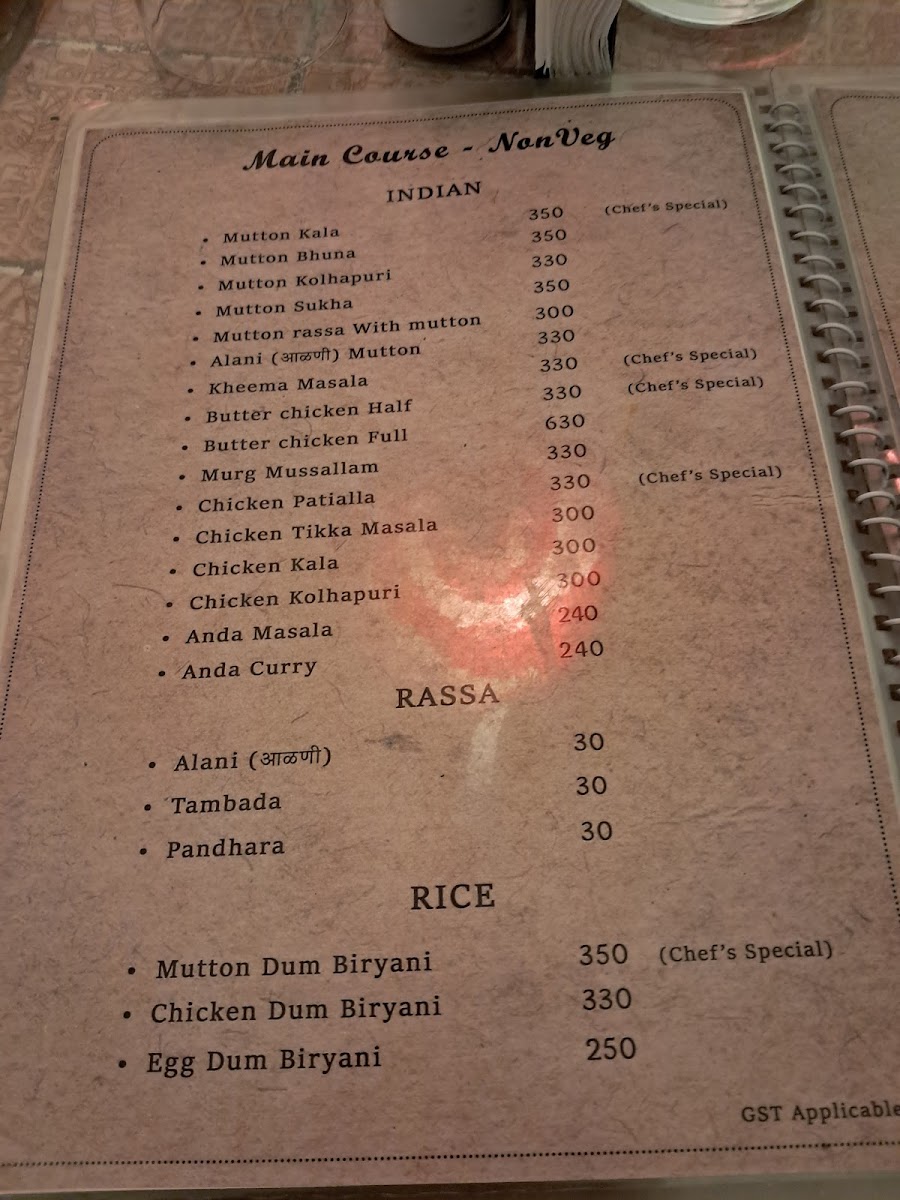 Menu Hotel Castle-4