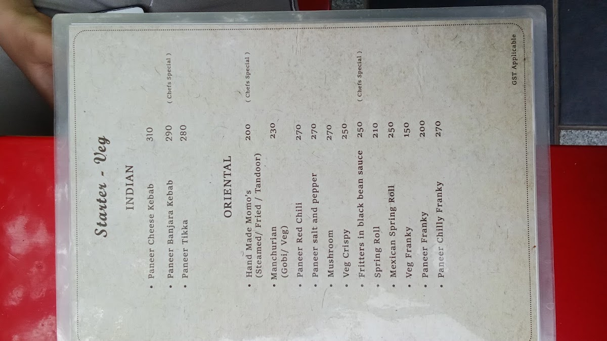 Menu Hotel Castle-9