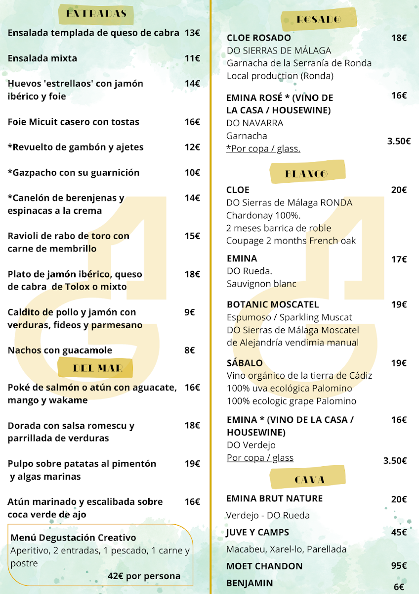 Menu Hotel Cerro De Hijar-1