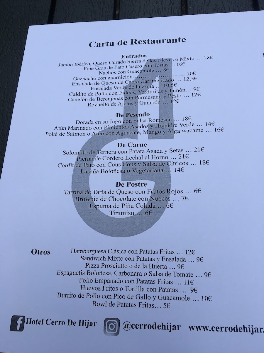 Menu Hotel Cerro De Hijar-4