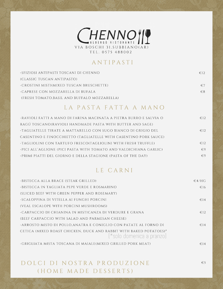 Menu Hotel Chenno-1