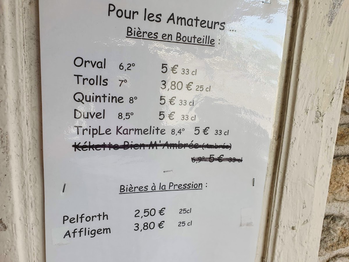 Menu Hôtel De La Poste-2