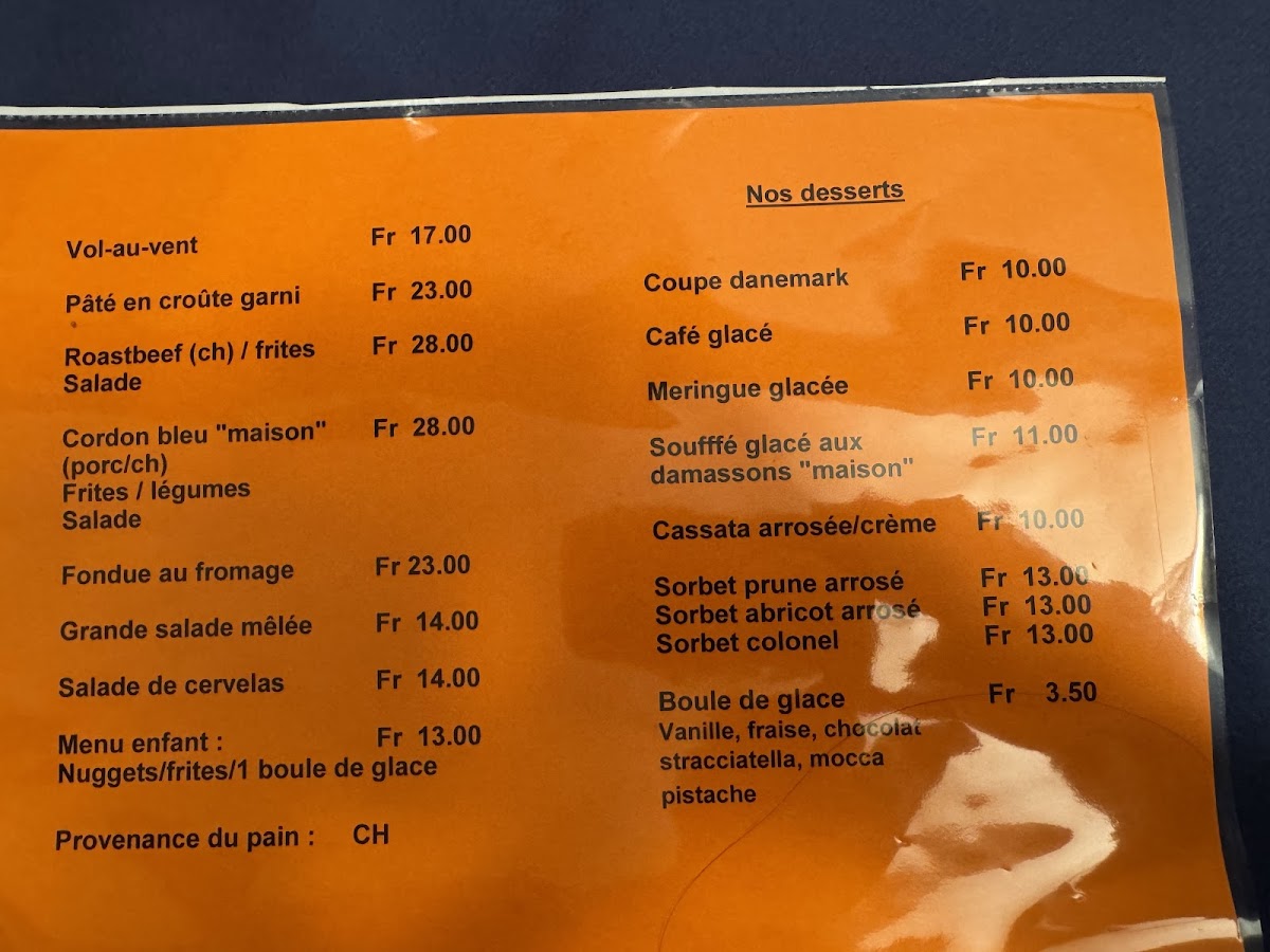 Menu Hôtel Du Boeuf-1