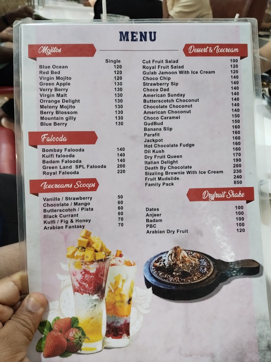 Menu Hotel Green Land-5