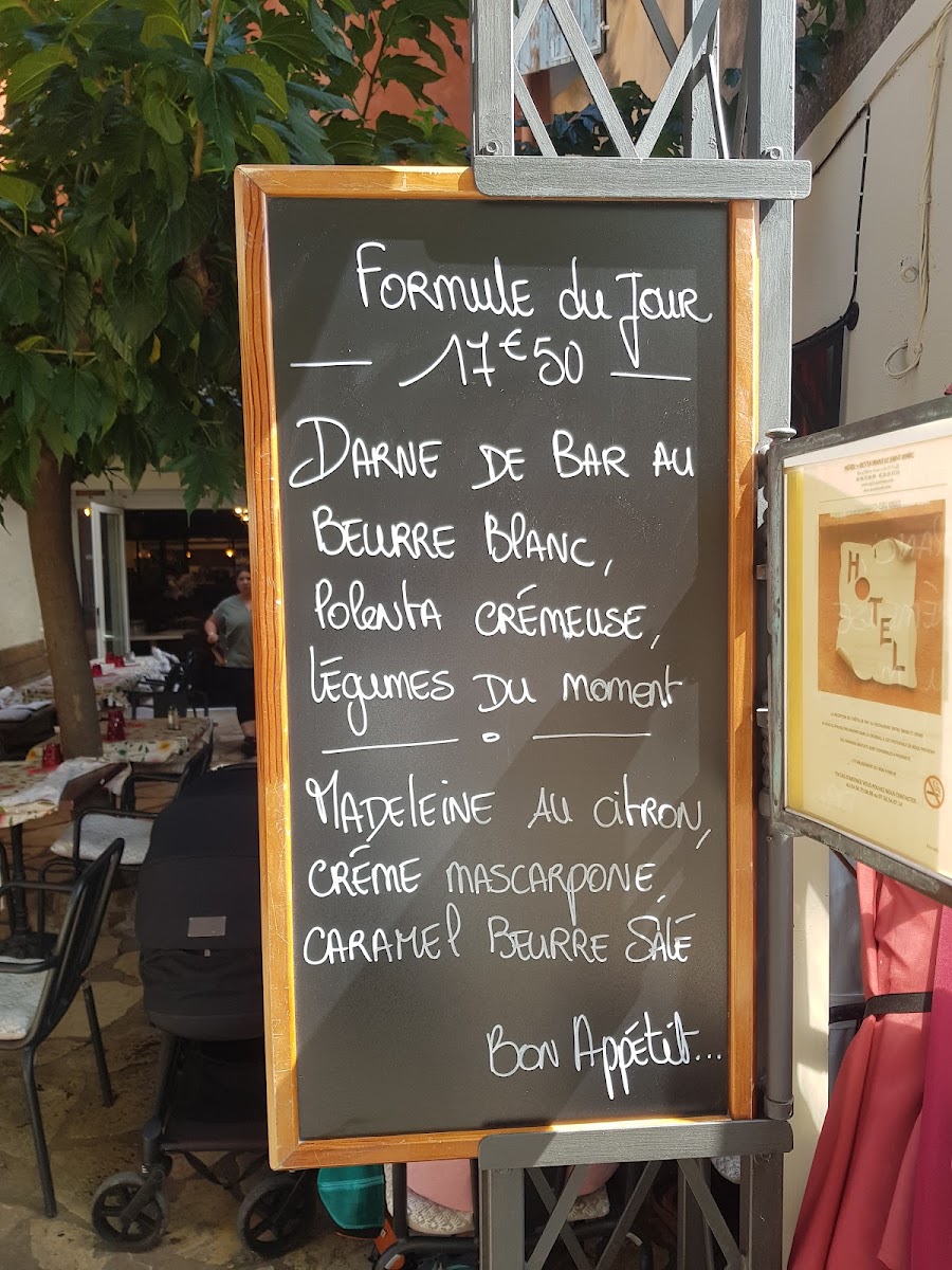 Menu Hotel Le Saint-Marc-8