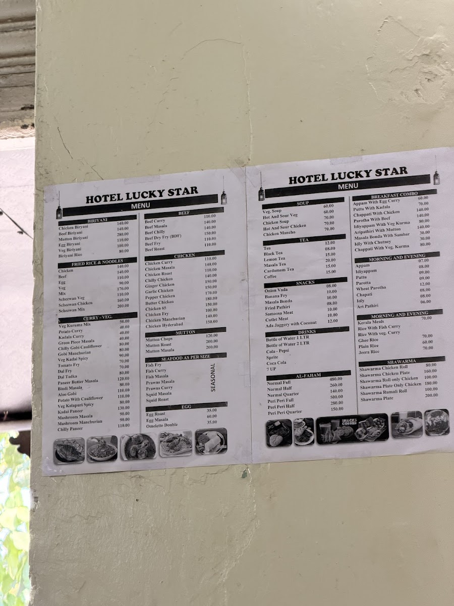 Menu Hotel Lucky Star-1