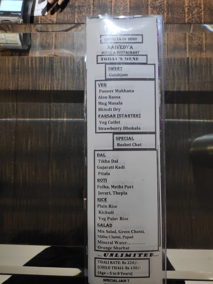 Menu Hotel Naivedya-6