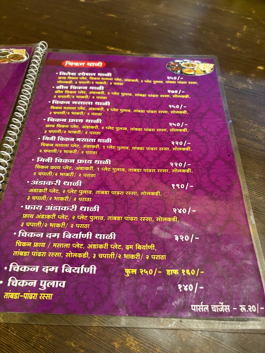 Menu Hotel Nilesh-10