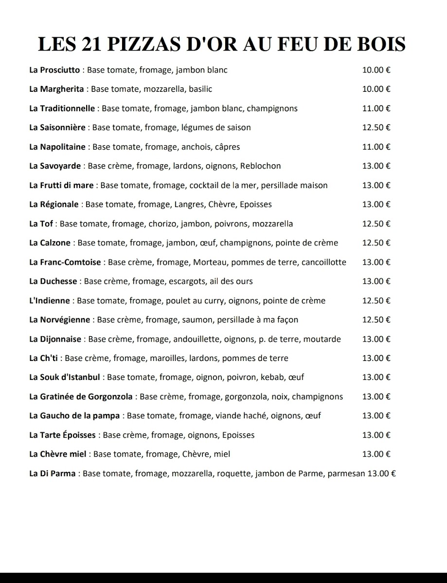 Menu Hôtel-Restaurant Du Commerce-5