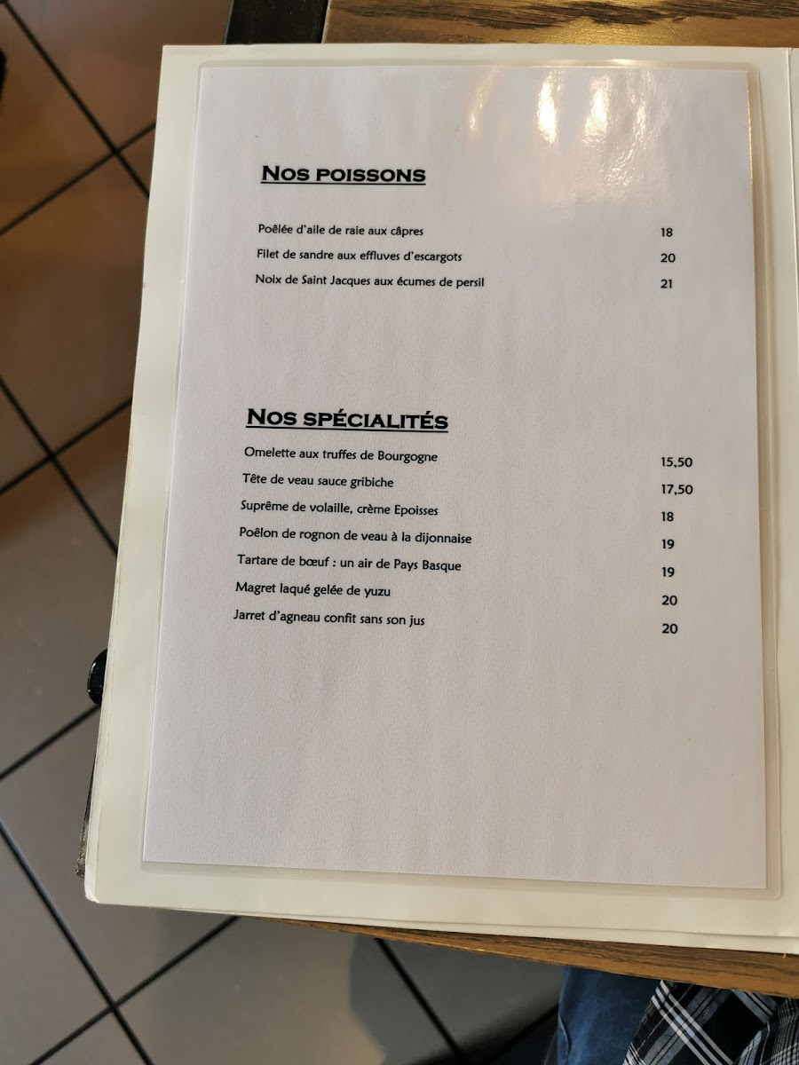 Menu Hôtel-Restaurant Du Commerce-8