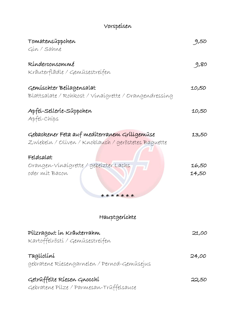 Menu Hotel & Restaurant Felix-2