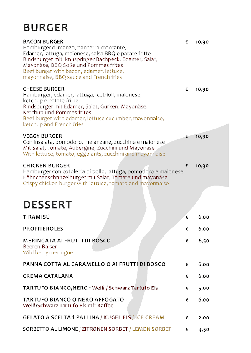 Menu Hotel Restaurant Pizzeria Cavallino - S' Rössl-9