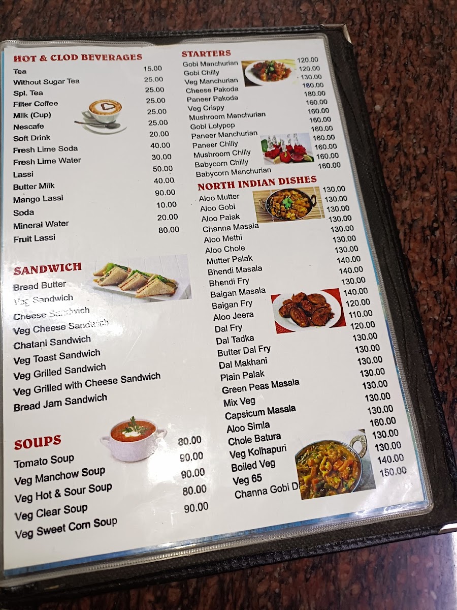 Menu Hotel Sarovar-1