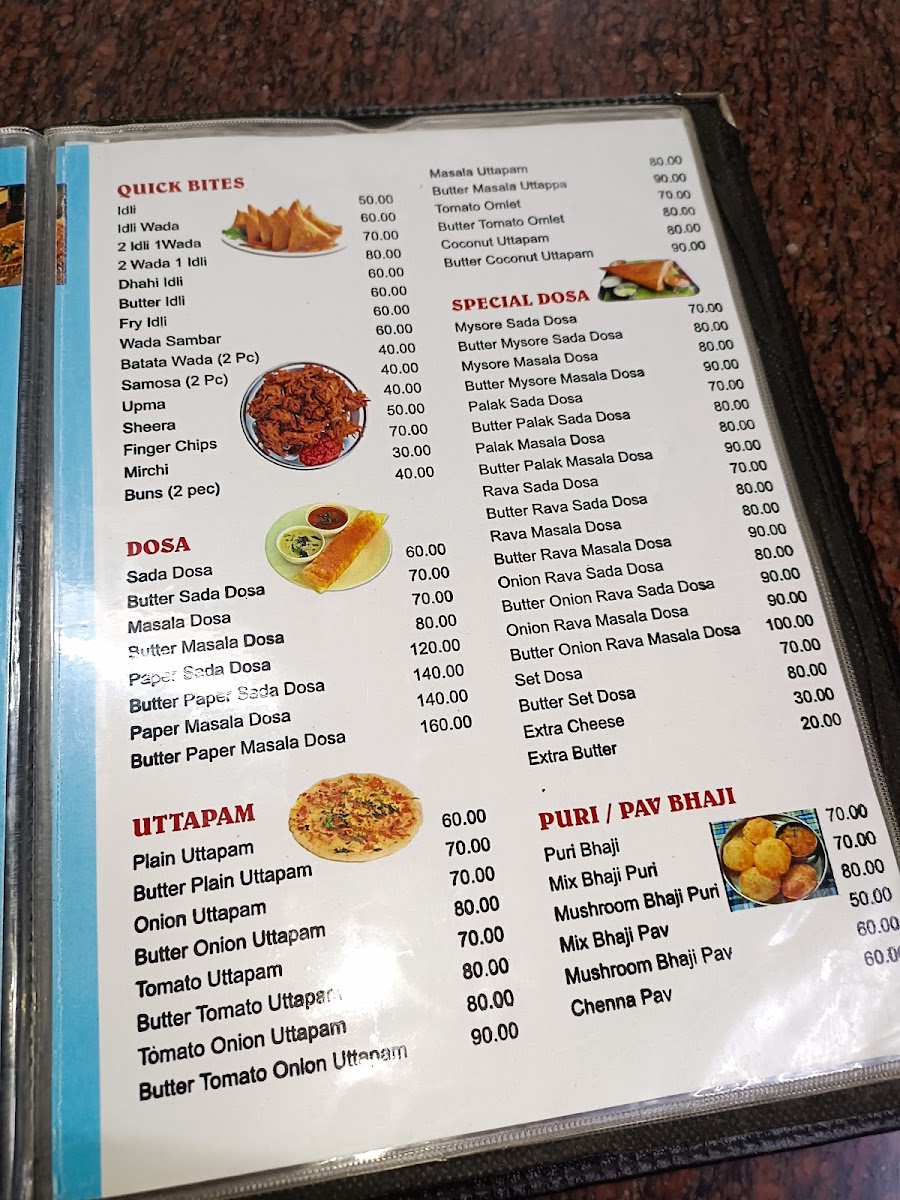 Menu Hotel Sarovar-2